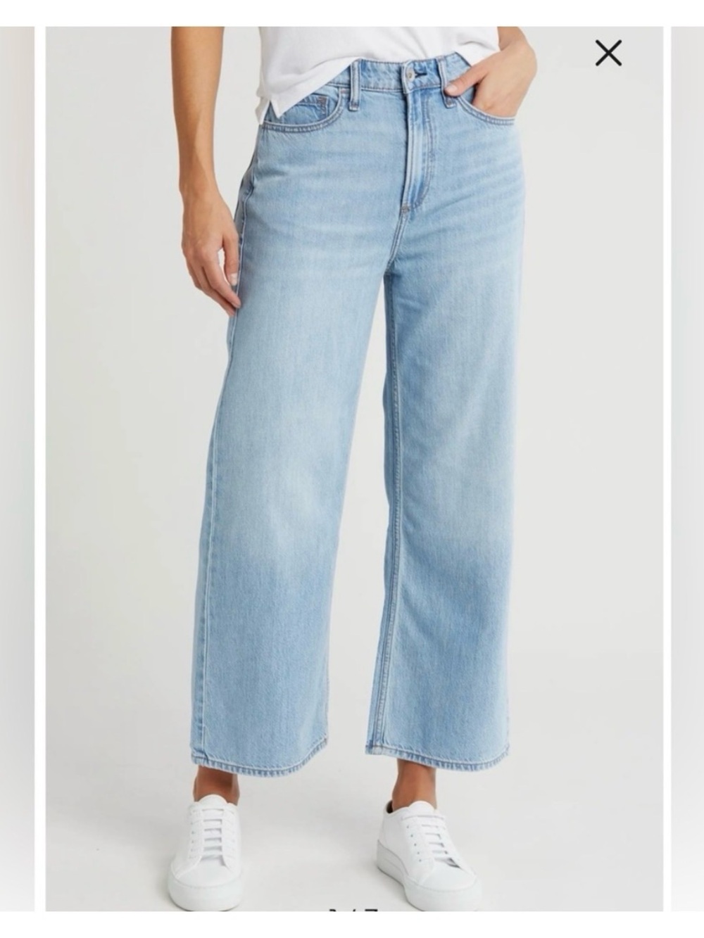 Rag & Bone Lori Wide Leg Crop